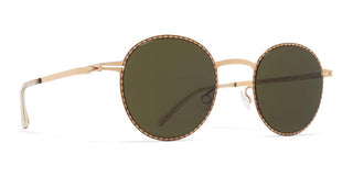 Mykita NIS unisex Gold Round Sunglasses