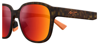 Maui Jim NOA MJ0649SA unisex Havana Squared Sunglasses