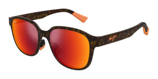 Maui Jim NOA MJ0649SA unisex Havana Squared Sunglasses