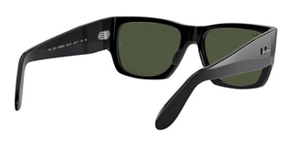 Ray-Ban NOMAD RB 2187 unisex Black Geometric Sunglasses