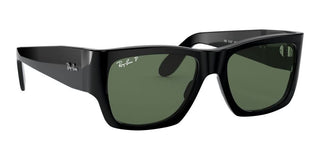 Ray-Ban NOMAD RB 2187 unisex Black Geometric Sunglasses