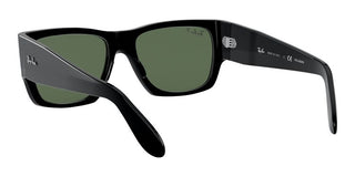 Ray-Ban NOMAD RB 2187 unisex Black Geometric Sunglasses