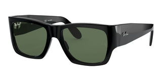 Ray-Ban NOMAD RB 2187 unisex Black Geometric Sunglasses