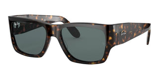 Ray-Ban NOMAD RB 2187 unisex Havana Geometric Sunglasses