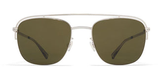 Mykita NOR unisex Silver Pilot Sunglasses