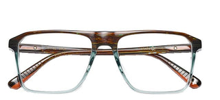 Etnia Barcelona NOUVEL unisex Brown Geometric Eyeglasses