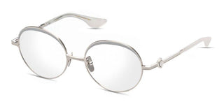 Dita NUKOU unisex Silver Round Eyeglasses