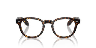 Oliver Peoples N.01 OV 5528U unisex Brown Round Eyeglasses