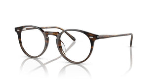 Oliver Peoples N.02 OV 5529U unisex Brown Round Eyeglasses