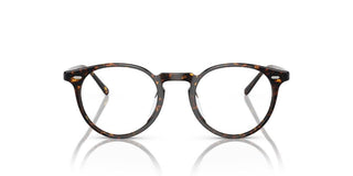 Oliver Peoples N.02 OV 5529U unisex Havana Round Eyeglasses