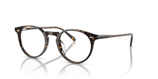 Oliver Peoples N.02 OV 5529U unisex Havana Round Eyeglasses