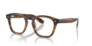 Oliver Peoples N.03 OV 5527U unisex Havana Geometric Eyeglasses