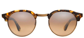 Garrett Leight OAKWOOD SUN unisex Havana Round Sunglasses