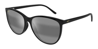 Maui Jim OCEAN MJ0723S unisex Black Round Sunglasses