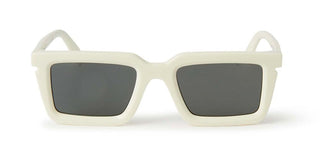 Off-White OERI113 TUCSON unisex White Rectangle Sunglasses