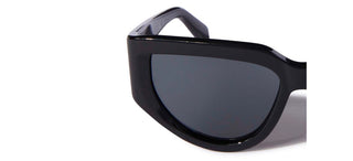 Off-White OERI116 SEWARD unisex Black Visor Sunglasses