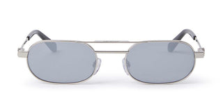 Off-White OERI123 VAIDEN unisex Silver Round Sunglasses