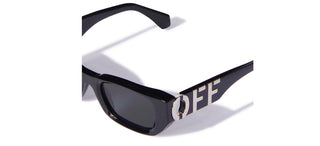 Off-White OERI124 FILLMORE unisex Black Geometric Sunglasses