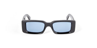 Off-White OERI127 ARTHUR unisex Black Rectangle Sunglasses