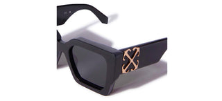 Off-White OERI128 CATALINA unisex Black Squared Sunglasses