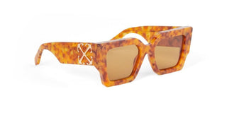 Off-White OERI128 CATALINA unisex Havana Squared Sunglasses