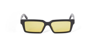 Off-White OERI13A WARREN unisex Black Rectangle Sunglasses