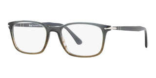 Persol OFFICINA PO 3189V men Grey Geometric Eyeglasses