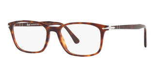 Persol OFFICINA PO 3189V men Havana Geometric Eyeglasses