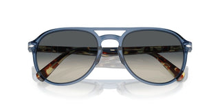 Persol OFFICINA PO 3235S unisex Blue Pilot Sunglasses