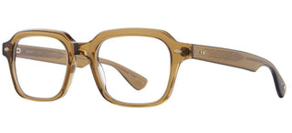 Garrett Leight OG FREDDY P unisex Brown Geometric Eyeglasses