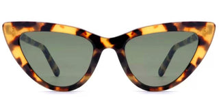 L.G.R ORCHID SKIN women Havana Cat Eye Sunglasses