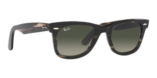 Ray-Ban ORIGINAL WAYFARER RB 2140 unisex Green Squared Sunglasses