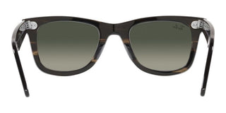 Ray-Ban ORIGINAL WAYFARER RB 2140 unisex Green Squared Sunglasses