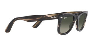 Ray-Ban ORIGINAL WAYFARER RB 2140 unisex Green Squared Sunglasses