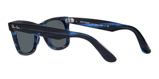 Ray-Ban ORIGINAL WAYFARER RB 2140 unisex Blue Squared Sunglasses