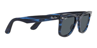 Ray-Ban ORIGINAL WAYFARER RB 2140 unisex Blue Squared Sunglasses