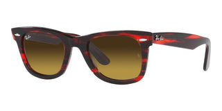 Ray-Ban ORIGINAL WAYFARER RB 2140 unisex Red Squared Sunglasses