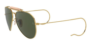 Ray-Ban OUTDOORSMAN I RB 3030 unisex Gold Pilot Sunglasses