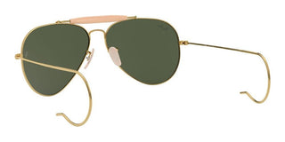 Ray-Ban OUTDOORSMAN I RB 3030 unisex Gold Pilot Sunglasses