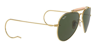 Ray-Ban OUTDOORSMAN I RB 3030 unisex Gold Pilot Sunglasses