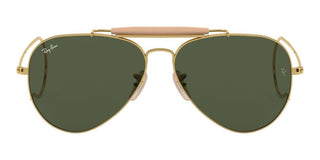 Ray-Ban OUTDOORSMAN I RB 3030 unisex Gold Pilot Sunglasses