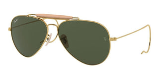 Ray-Ban OUTDOORSMAN I RB 3030 unisex Gold Pilot Sunglasses