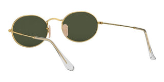 Ray-Ban OVAL RB 3547 unisex Gold Round Sunglasses