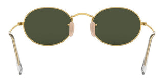 Ray-Ban OVAL RB 3547 unisex Gold Round Sunglasses