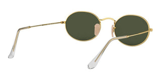 Ray-Ban OVAL RB 3547 unisex Gold Round Sunglasses