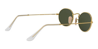 Ray-Ban OVAL RB 3547 unisex Gold Round Sunglasses