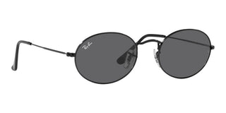 Ray-Ban OVAL RB 3547 unisex Black Round Sunglasses