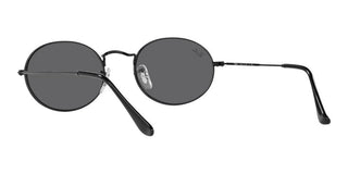 Ray-Ban OVAL RB 3547 unisex Black Round Sunglasses