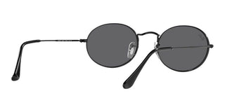 Ray-Ban OVAL RB 3547 unisex Black Round Sunglasses