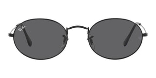 Ray-Ban OVAL RB 3547 unisex Black Round Sunglasses